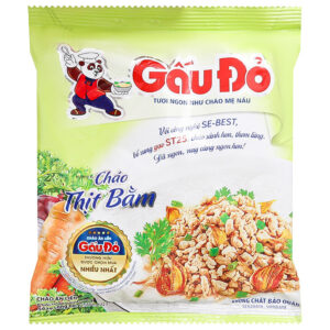 Cháo thịt bằm Gấu Đỏ gói 50g