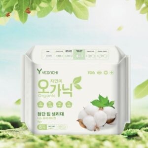 Băng vệ sinh ban ngày Yeonchi Organic 8 miếng không cánh 245mm