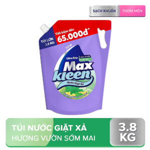 Nước Giặt Xả MaxKleen hương sớm mai 3.8kg