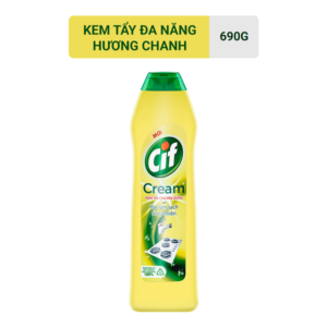 Kem tẩy đa năng Cif hương chanh chai 690g