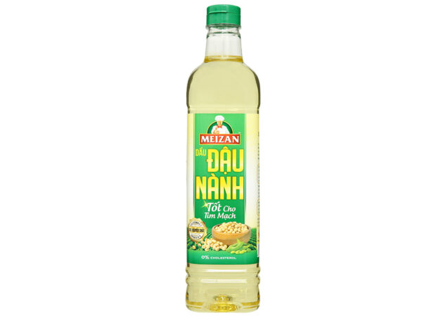 Dầu đậu nành Meizan chai 1 lít