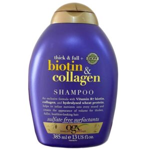 Dầu gội đầu OGX Biotin Collagen Shampoo dành cho tóc yếu, tổn thương