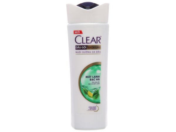 Dầu gội sạch gàu Clear mát lạnh bạc hà 175ml