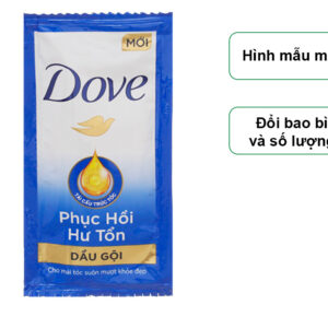 Dầu gội Dove phục hồi hư tổn 5.8ml x 10 gói