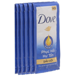 Dầu gội Dove phục hồi hư tổn 5.8ml x 10 gói