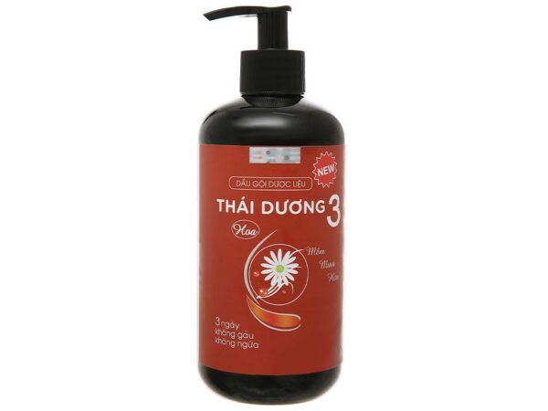 Dầu gội dược liệu Thái Dương 3 hương hoa 480ml - 600ml