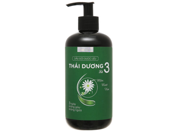 Dầu gội dược liệu Thái Dương 3 hương lá 200ml - 480ml - 600ml