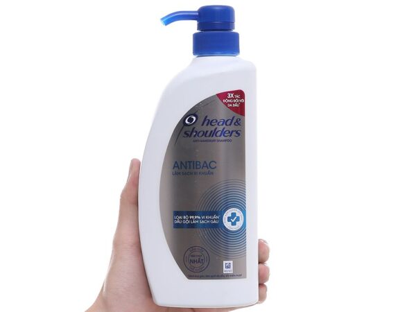 Dầu gội Head & Shoulders Atinbac làm sạch gàu sạch khuẩn 625ml