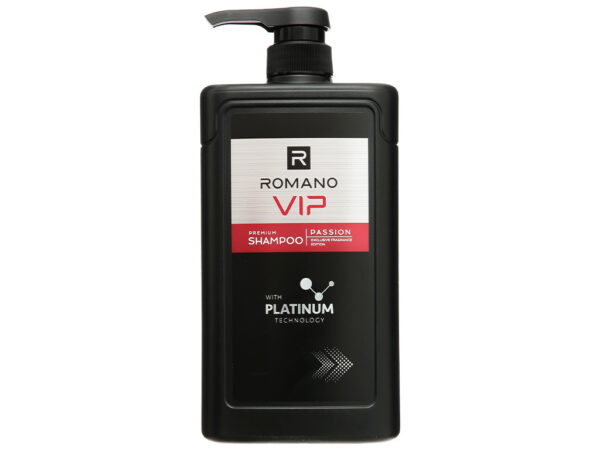 Dầu gội Romano Vip - Nước Hoa Platinum Passion 650g