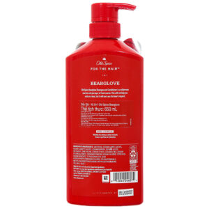 Dầu gội nước hoa Old Spice 2 In 1 hương hoang dã 650ml