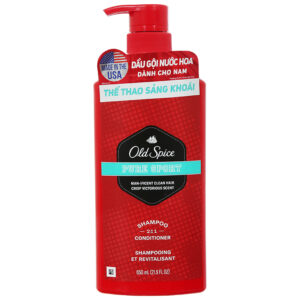 Dầu gội nước hoa Old Spice 2 In 1 hương thể thao 650ml