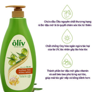 Dầu gội Oliv Dưỡng Tóc Bồng Bềnh Bơ Đậu Mỡ 650ml