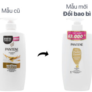 Dầu gội Pantene dưỡng ẩm cho tóc khô 900ml