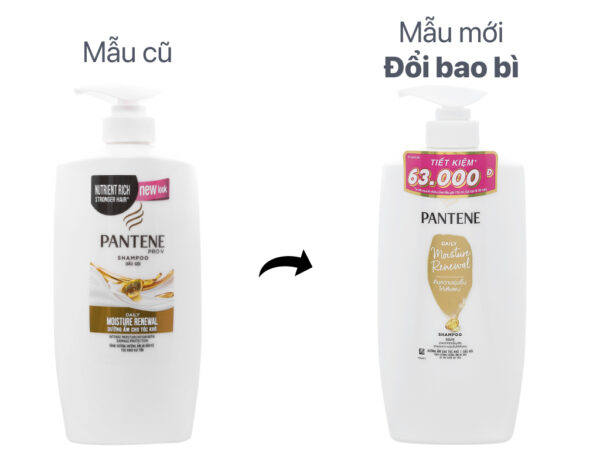 Dầu gội Pantene dưỡng ẩm cho tóc khô 900ml