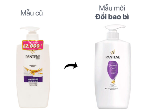 Dầu gội Pantene phục hồi hư tổn 900ml