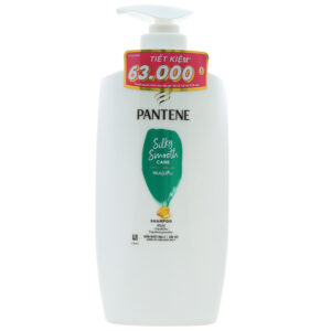 Dầu gội Pantene Silky Smooth Care suôn mượt óng ả 900ml