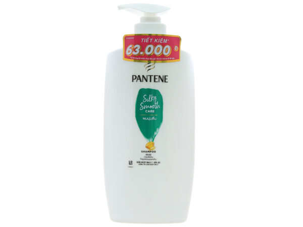 Dầu gội Pantene Silky Smooth Care suôn mượt óng ả 900ml