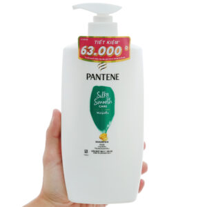 Dầu gội Pantene Silky Smooth Care suôn mượt óng ả 900ml