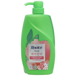 Dầu gội Rejoice thơm mềm mượt hương hoa hồng Jeju 630ml