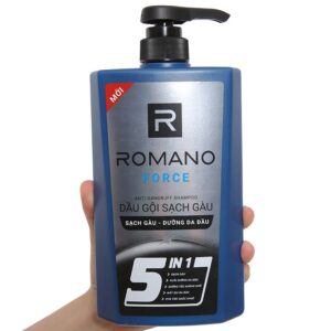 Dầu gội sạch gàu Romano hương nước hoa Force 650g