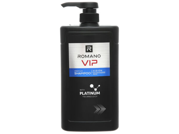 Dầu gội hương nước hoa cao cấp Romano Vip Vision 650g