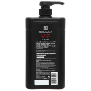 Dầu gội hương nước hoa cao cấp Romano Vip Vision 650g