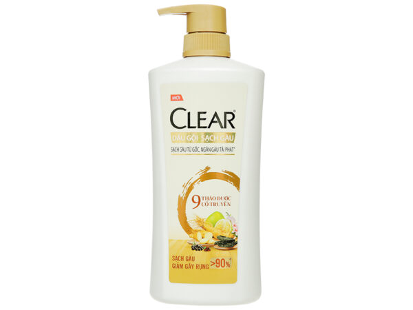 Dầu gội Clear 9 Thảo dược cổ truyền 630g