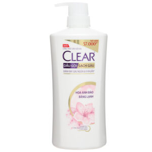 Dầu gội sạch gàu Clear hương hoa anh đào 630g