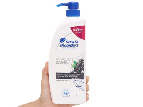 Dầu gội Head & Shoulders than hoạt tính làm sạch gàu 625ml