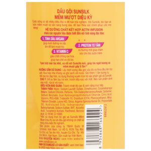 Dầu gội Sunsilk mềm mượt diệu kỳ 650g