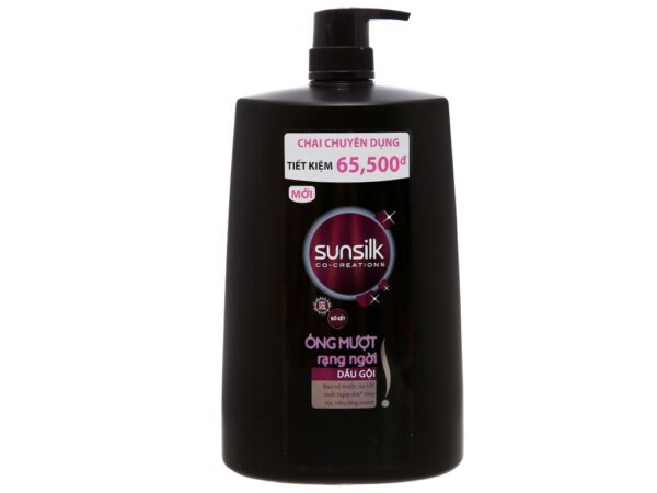 Dầu Gội Sunsilk Óng Mượt Rạng Ngời Đen 1.4Kg