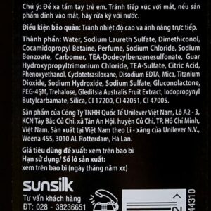 Dầu Gội Sunsilk Óng Mượt Rạng Ngời Đen 1.4Kg