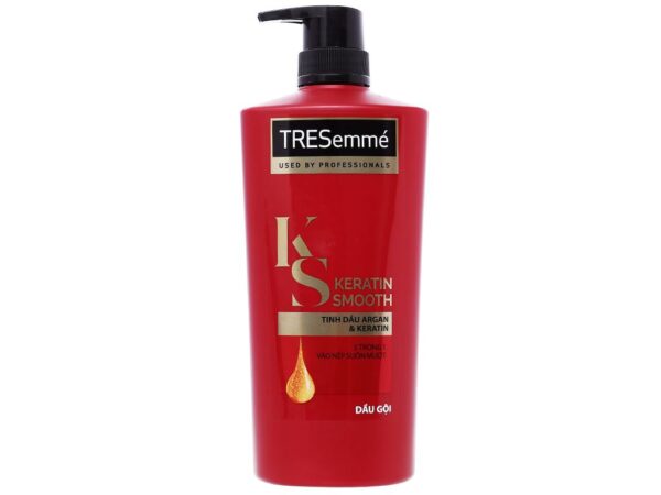 Dầu Gội Tresemme Karratin Vào Nếp Suôn Mượt Chai Đỏ