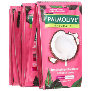 Dầu gội xả Palmolive dưỡng ẩm bổ sung dây 12 gói x 6g