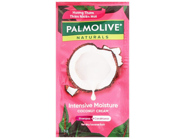 Dầu gội xả Palmolive dưỡng ẩm bổ sung dây 12 gói x 6g