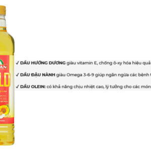 Dầu Ăn Cao Cấp Meizan Gold Chai 1L