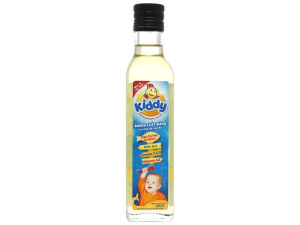 Dầu cá hồi cho bé Kiddy chai 250ml