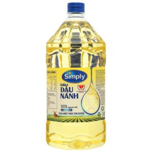 Dầu Đậu Nành Simply Nguyên chất 100% Chai 2L