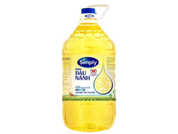 Dầu Đậu Nành Simply Nguyên Chất 5L