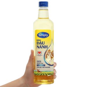 Dầu Đậu Nành Simply Nguyên Chất 1L