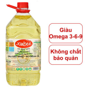 Dầu Đậu Nành Janbee Can 5L