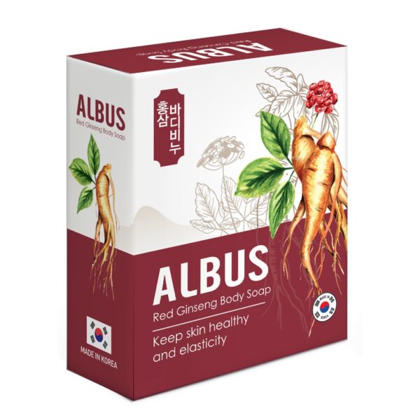 Xà bông tắm Albus Body Soap dưỡng da mềm mịn Hàn quốc