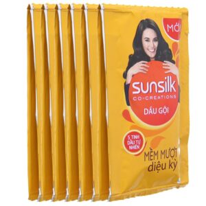 Dầu gội Sunsilk mềm mượt diệu kỳ vàng gói