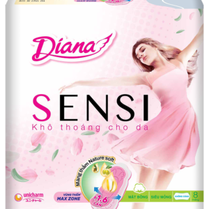 Băng vệ sinh Diana Sensi siêu mỏng không cánh 8 miếng