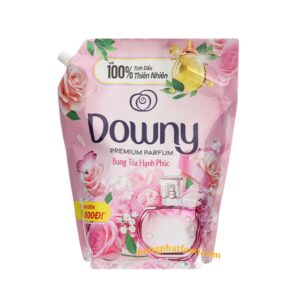 Nước xả vải Downy tinh dầu thiên nhiên bung tỏa hạnh phúc túi 3 lít