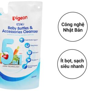 Nước rửa bình sữa Pigeon 450ml