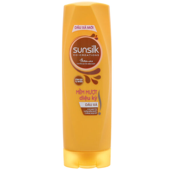 SUNSILK dầu xả mềm mượt diệu kỳ 320g Vàng