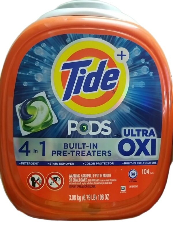 Viên giặt xả Tide Pods Ultra Oxi