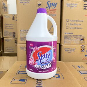 Nước Giặt Xả Spy Hương Hoa Pháp Tím 3,6L