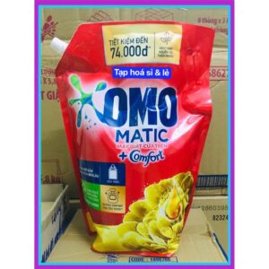 Nước giặt OMO Matic Comfort tinh dầu thơm Cửa trên 3.6kg